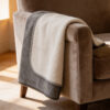 Coperta softcotton bicolor
