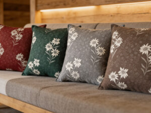 Cuscino stella alpina wool 50x50