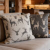 00 cuscino deerland Cuscino bombato deerland 45x45 col. grigio
