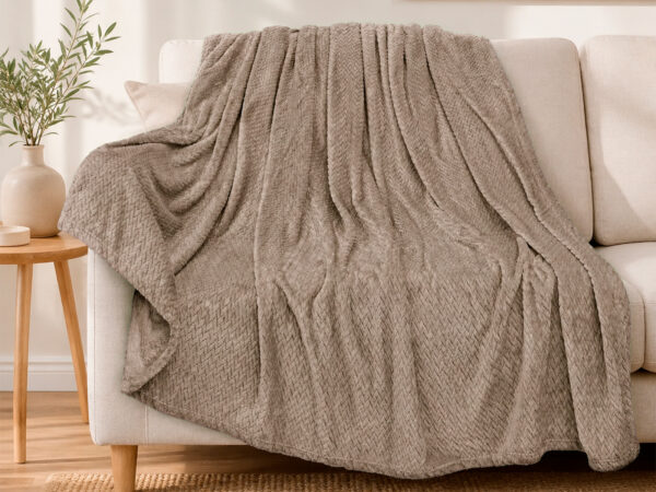 00-plaid flannel jaquard_00 Coperta jacquard flannel