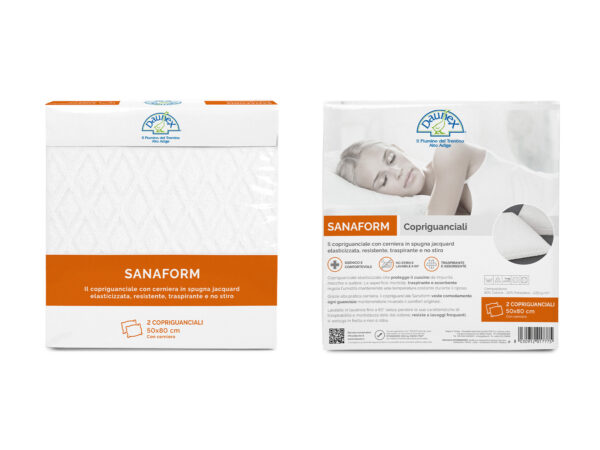Coppia copriguanciali sanaform con cerniera