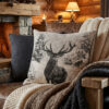 cusc-DEER-ENJOY-00 Cuscino bombato cervo enjoy