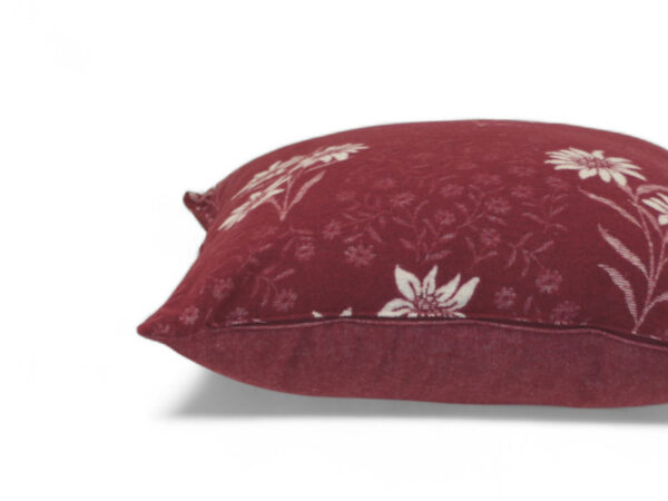 cuscino-ST-ALPINA-lana-rosso-02 Cuscino stella alpina wool 50x50
